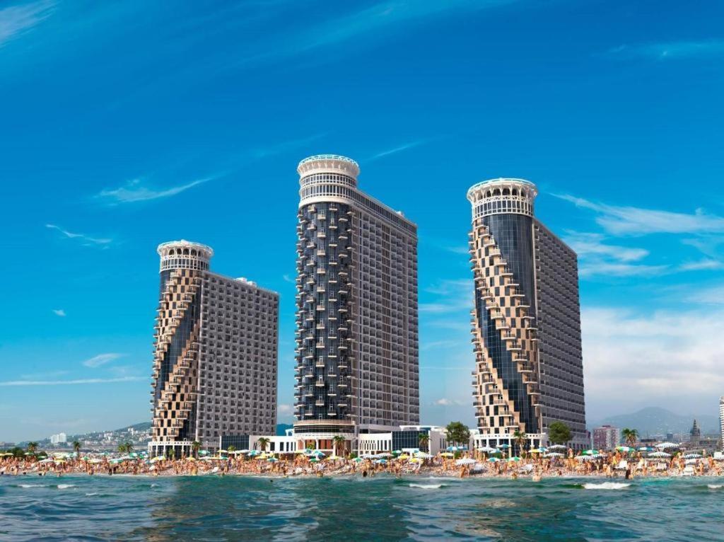 Apartment In Orbi Sea Tower For Rent Batumi Esterno foto